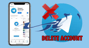 پاک کردن اکانت تلگرام